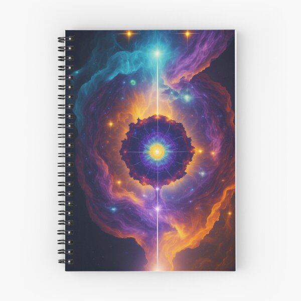 Artikelvorschau, Chakra-Harmonie in kosmischer Pracht – Ätherische Kunst | Kosmische Energie entworfen und verkauft von Badowolf.