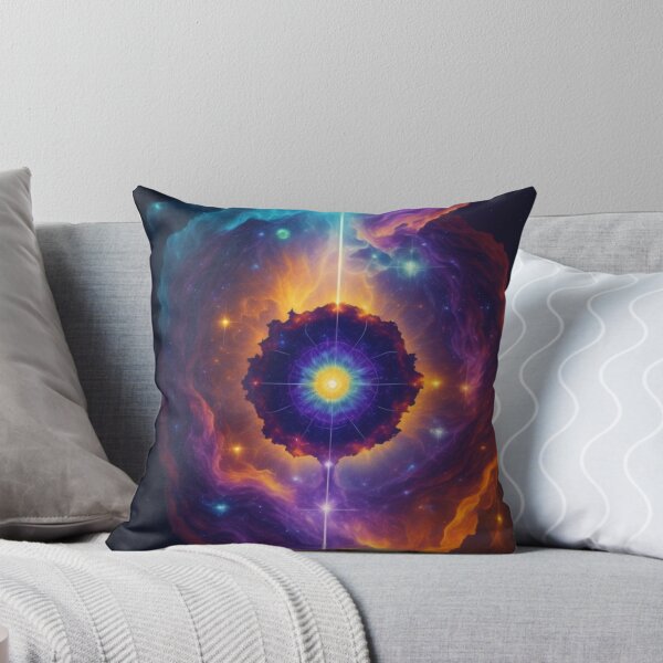 Item preview, Chakra Harmony in Cosmic Splendor - Ethereal Art | Cosmic Energy designed and sold by Badowolf.