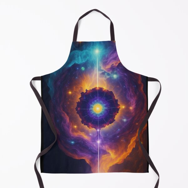 Item preview, Chakra Harmony in Cosmic Splendor - Ethereal Art | Cosmic Energy designed and sold by Badowolf.