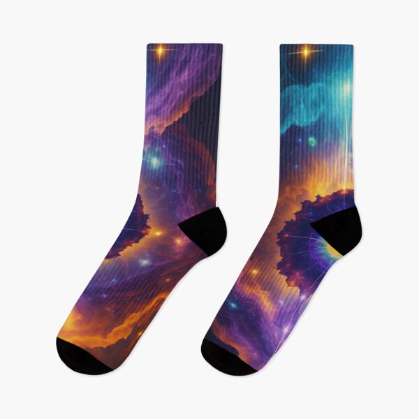 Item preview, Chakra Harmony in Cosmic Splendor - Ethereal Art | Cosmic Energy designed and sold by Badowolf.