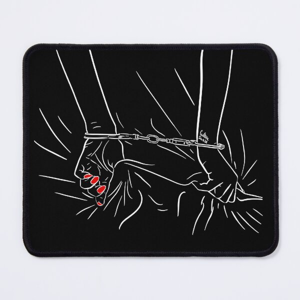 Item preview, handcuffed hands crumpling sheets designed and sold by Culturesensible.