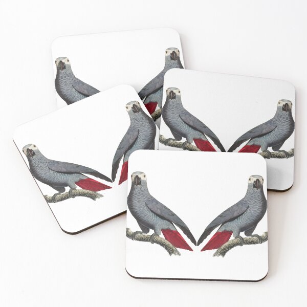 Item preview, twin mirror parrots  designed and sold by WeGotThat.