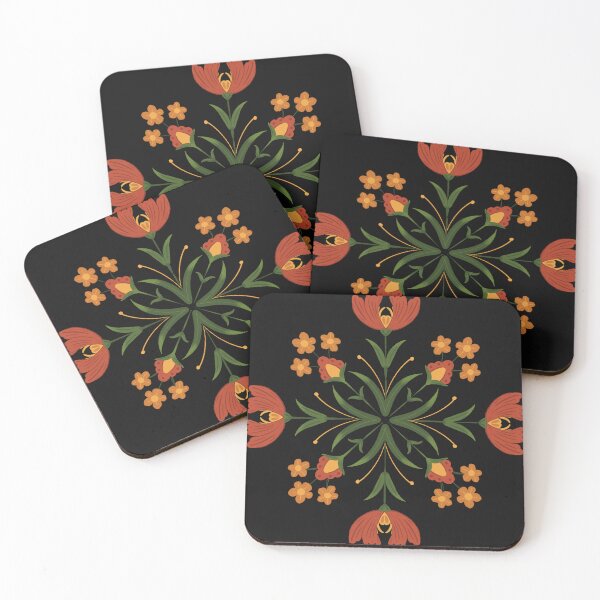 Item preview, Floral Ornament Folklore  designed and sold by ArtsOfBats.
