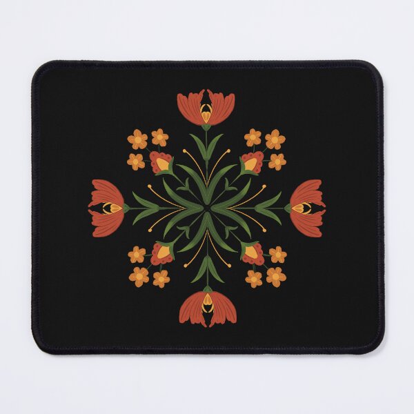 Item preview, Floral Ornament Folklore designed and sold by ArtsOfBats.