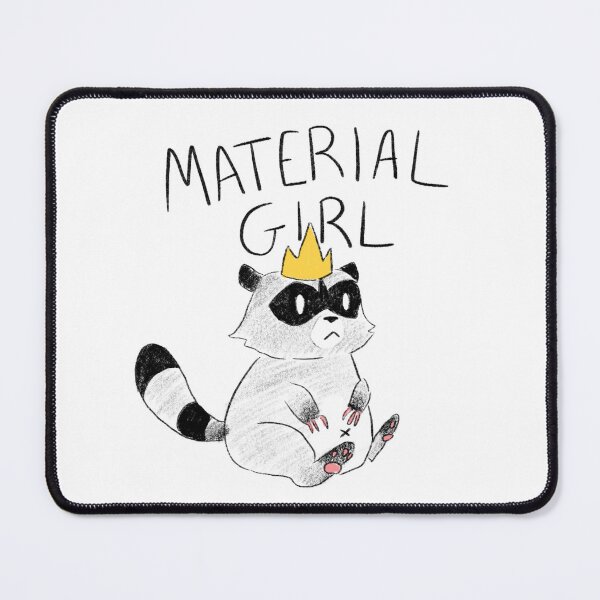 Item preview, Material girl raccoon  designed and sold by Raccoondoodles.
