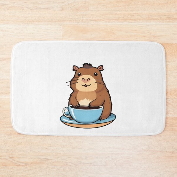 Item preview, Capybara Coffee Love designed and sold by Mechanical-Artt.