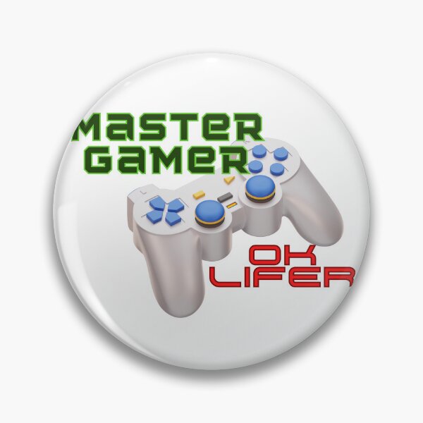 Item preview, Master Gamer, Ok Lifer designed and sold by DesignXBecky.