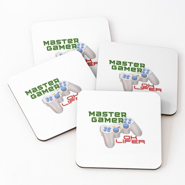 Item preview, Master Gamer, Ok Lifer designed and sold by DesignXBecky.