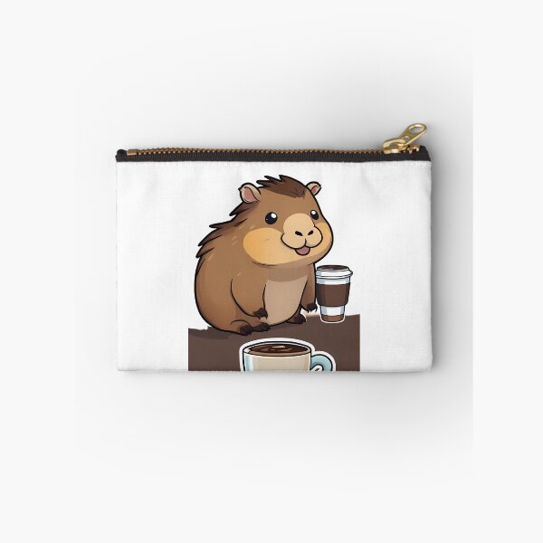 Item preview, Coffee with Capybara Companions designed and sold by Mechanical-Artt.