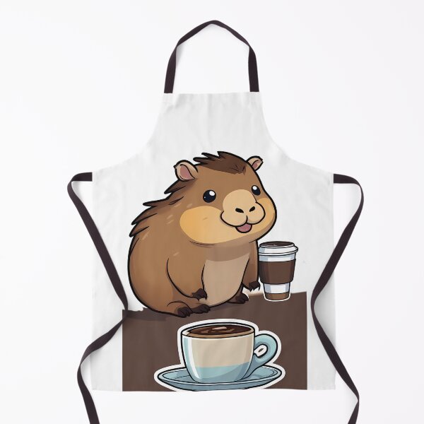 Item preview, Coffee with Capybara Companions designed and sold by Mechanical-Artt.