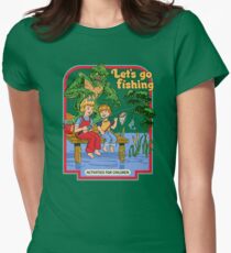 Lass uns Fischen gehen Tailliertes T-Shirt