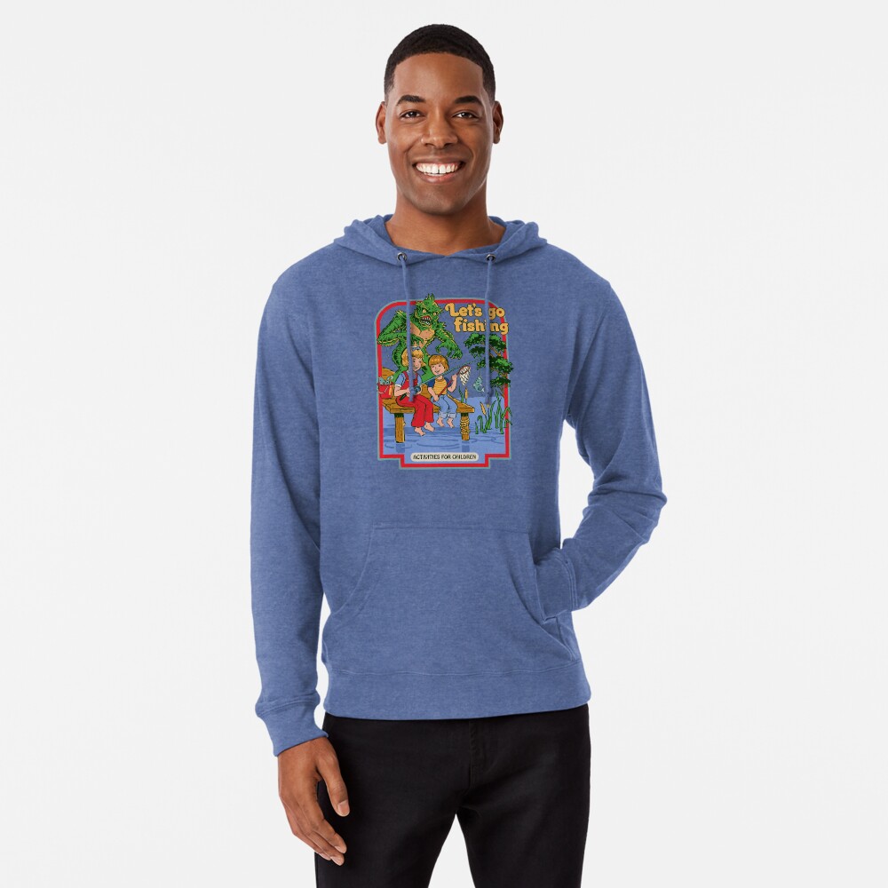 Let's Go Fishing Pullover Hoodie for Sale by Steven Rhodes