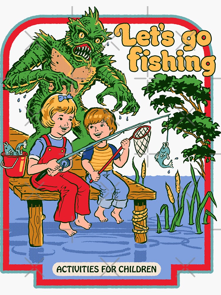 Let's Go Fishing | Sticker