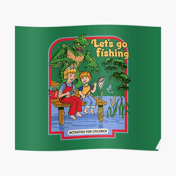 Let's Go Fishing Poster