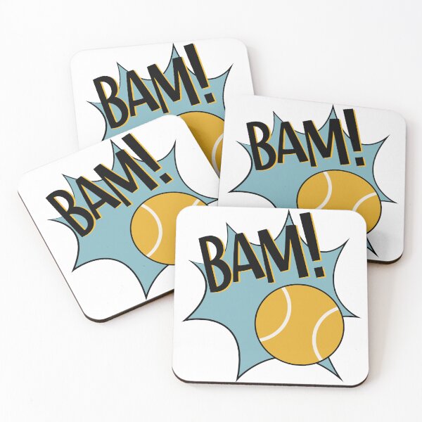 Item preview, Funny Tennis Bam Comic Graphic for Tennis Player designed and sold by whyitsme.