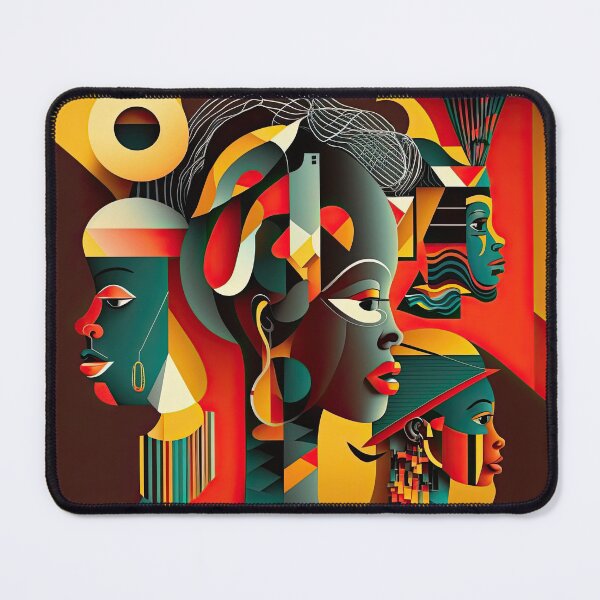 Item preview, African Tribe Bauhaus Design designed and sold by ArtificialGenes.