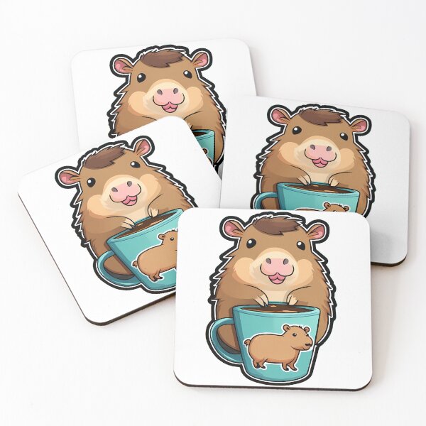 Item preview, Capybara Coffee Connection designed and sold by Mechanical-Artt.