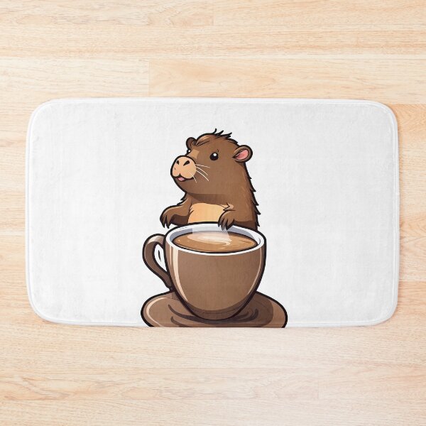 Item preview, Sip & Smile: Capybara Edition designed and sold by Mechanical-Artt.