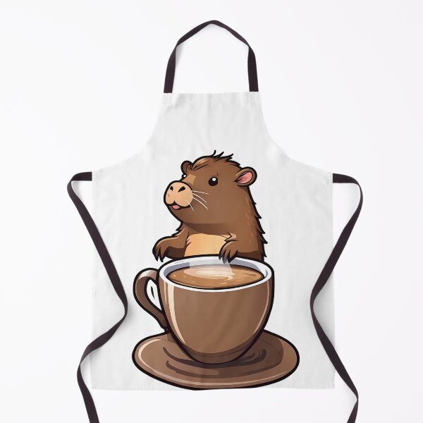 Item preview, Sip & Smile: Capybara Edition designed and sold by Mechanical-Artt.