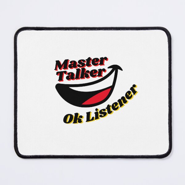 Item preview, Master Talker, Ok Listener designed and sold by DesignXBecky.