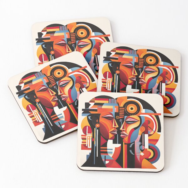 Artikelvorschau, African Tribe Bauhaus Design entworfen und verkauft von ArtificialGenes.