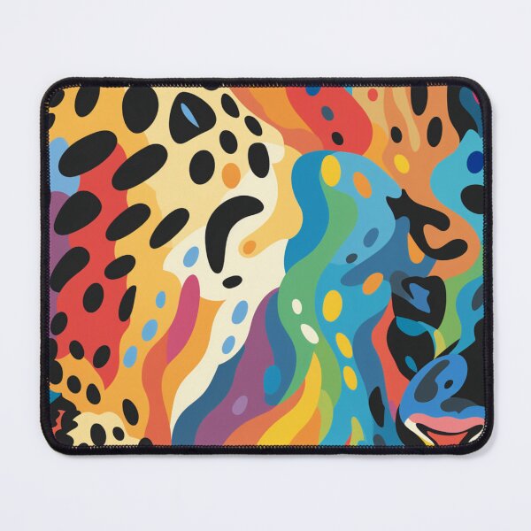 Item preview, Colorful leopard pattern designed and sold by bigmoments.