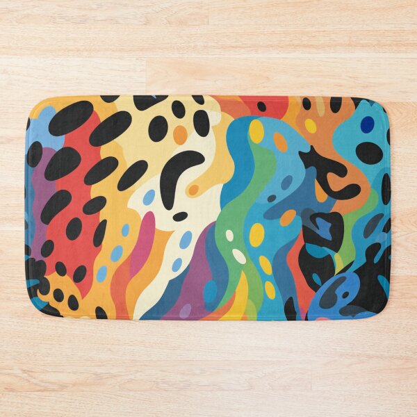 Item preview, Colorful leopard pattern designed and sold by bigmoments.