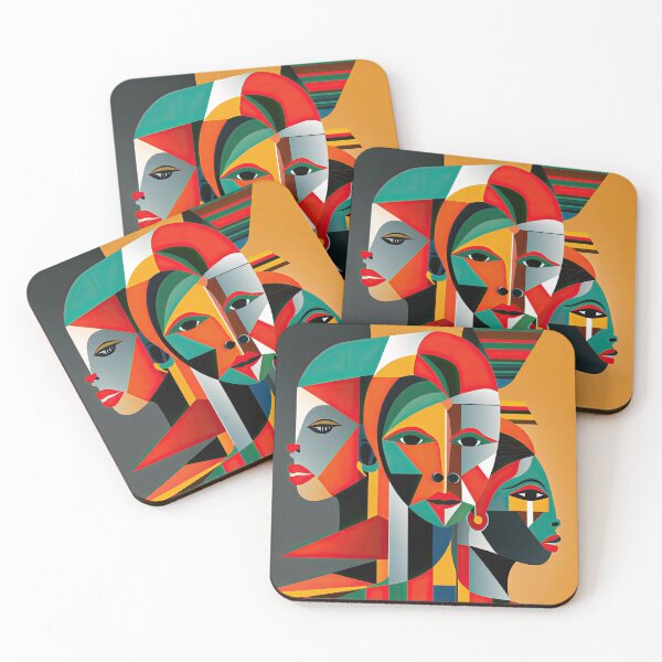 Artikelvorschau, African Tribe Bauhaus Design entworfen und verkauft von ArtificialGenes.