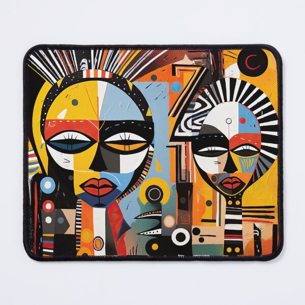 Item preview, African Tribe Bauhaus Design designed and sold by ArtificialGenes.