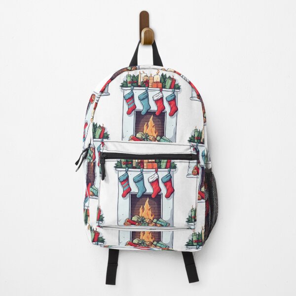 Item preview, Fireside Memories Tee - Christmas Fireplace Design designed and sold by Moisky Patterns.