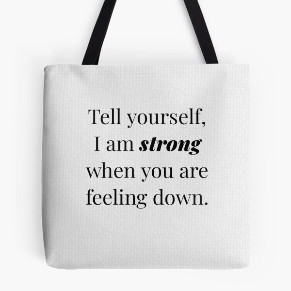 Item preview, Strengthening Words: Lift Your Spirits with 'I am strong" designed and sold by Badri Nurul.