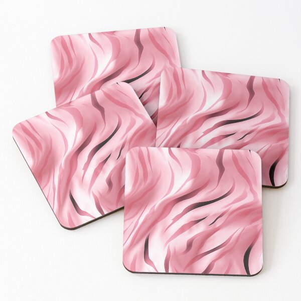 Item preview, Pink tiger striped pattern designed and sold by bigmoments.