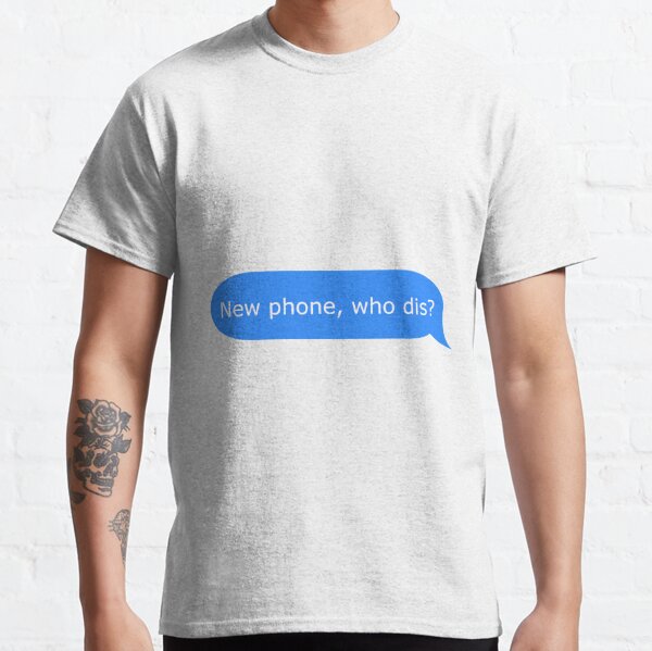 New Phone Who Dis? Graphic Tee for Kids – Ledger Nash