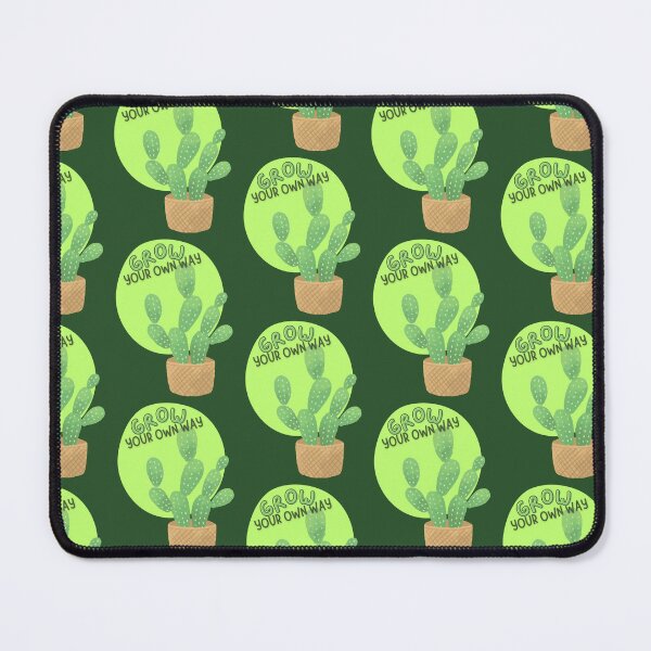 Item preview, Self-Care Grow Cactus designed and sold by BaileysBadges.