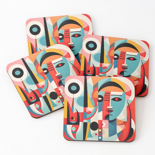 Item preview, African Tribe Bauhaus Design designed and sold by ArtificialGenes.