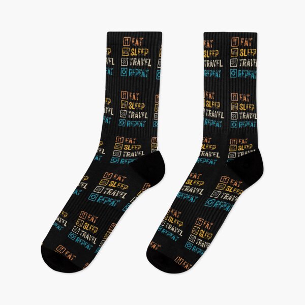 Item preview, Eat Sleep Travel Repeat designed and sold by netfires.