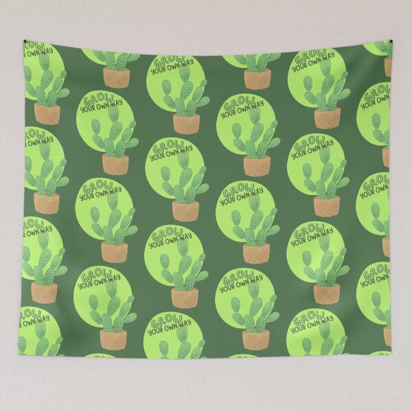 Item preview, Self-Care Grow Cactus  designed and sold by BaileysBadges.