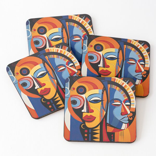 Artikelvorschau, African Tribe Bauhaus Design entworfen und verkauft von ArtificialGenes.