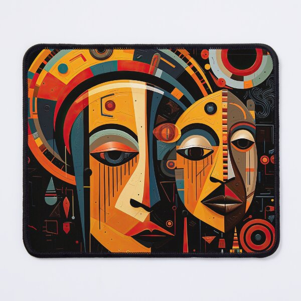 Artikelvorschau, African Tribe Bauhaus Design entworfen und verkauft von ArtificialGenes.
