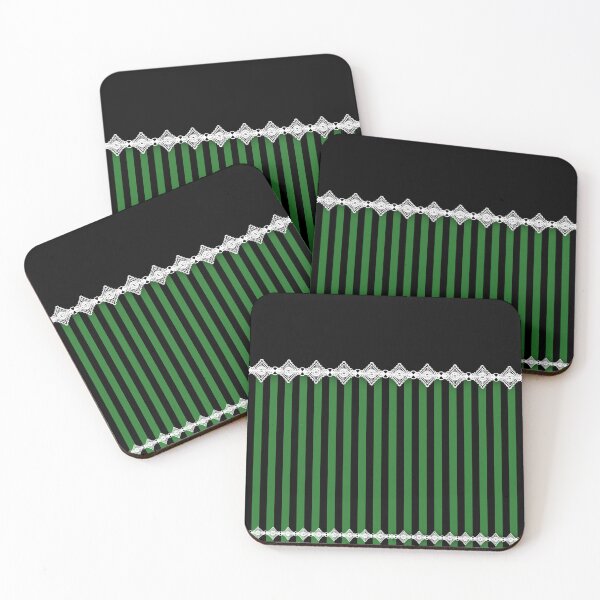 Artikelvorschau, Barock'n'Lace - Green and Black version entworfen und verkauft von L'Atelier de Milu.