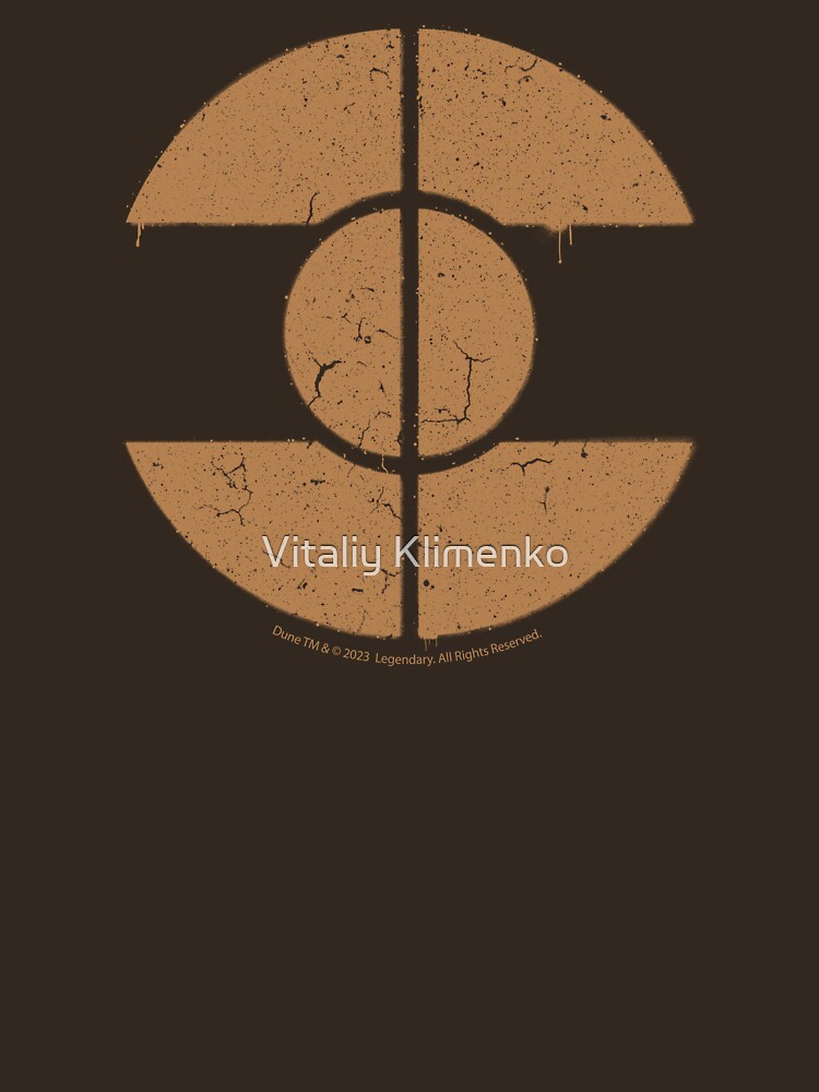 Thumbnail 7 of 7, Essential T-Shirt, Dune - Fremen paint symbol designed and sold by Donot.