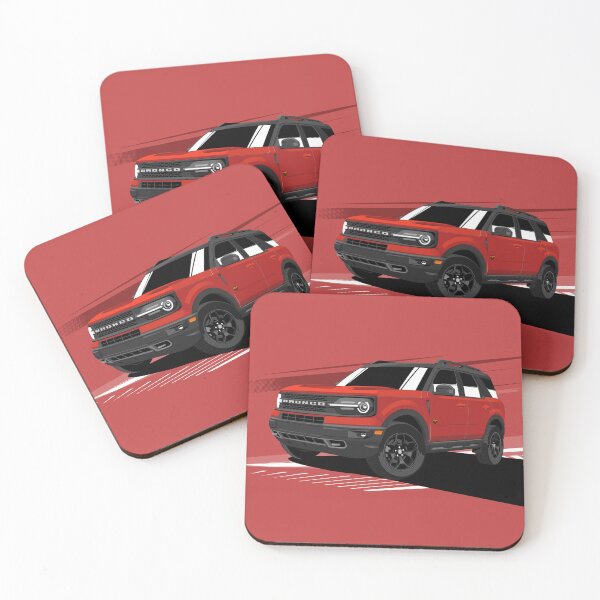 Item preview, Bronco Sport Red designed and sold by ElseWorldDesign.
