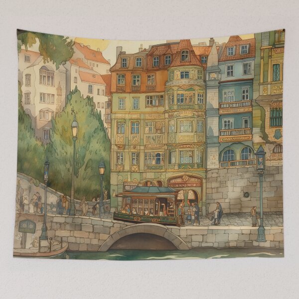 Item preview, Prague designed and sold by ComicsFactory.