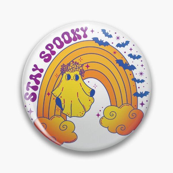 Item preview, Great rainbow with a ghost. designed and sold by storefunnypets.