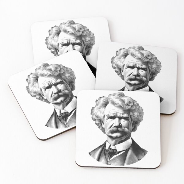 Item preview, Mark Twain Portrait  designed and sold by NTGUILTY.