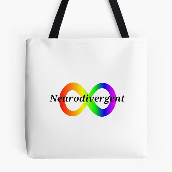 Item preview, Neurodivergent Rainbow Infinity Logo designed and sold by Lauren-dx14.