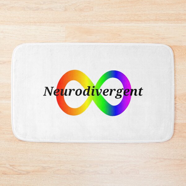Item preview, Neurodivergent Rainbow Infinity Logo designed and sold by Lauren-dx14.