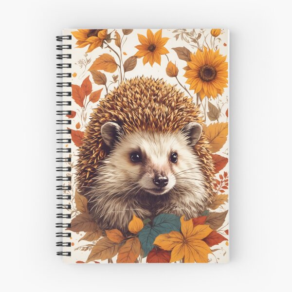Artikelvorschau, Herbstliche Eleganz: Igel mit saisonalem Flair entworfen und verkauft von digiscapeart.