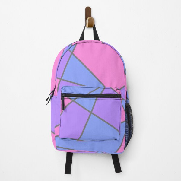 Item preview, Pink, Purple and Blue Geometric Pattern designed and sold by Lauren-dx14.