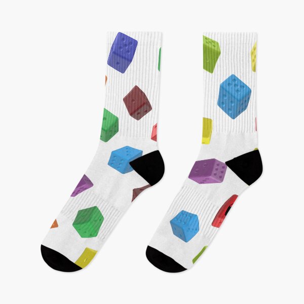 Item preview, Colorful Dice Falling designed and sold by Canderella144.
